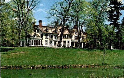 Ringwood Manor House Passaic County NJ 1962 Historic Estate Museum Postcard
