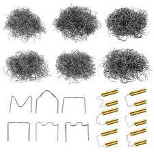 Plastic Welding Staples 3000 PCS, 6 Types Hot Staples Wave Shape Repair Tool ...