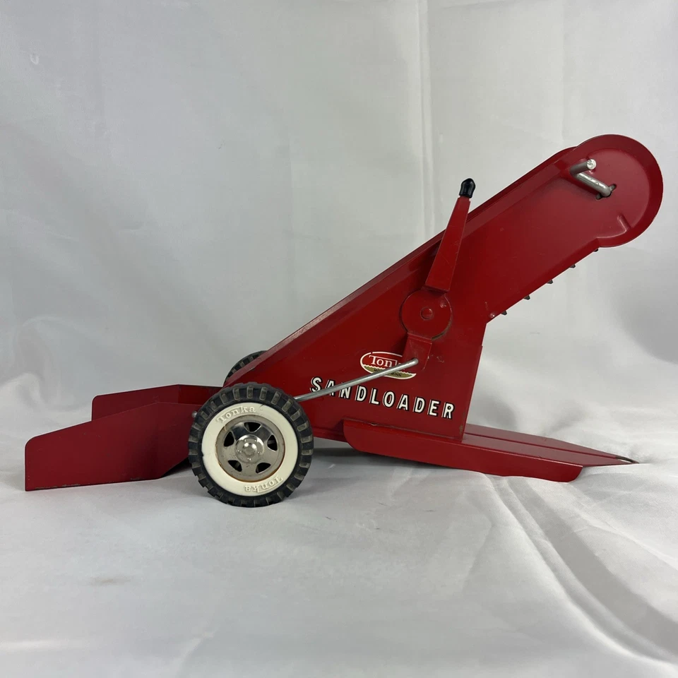 Cargador de arena Tonka vintage 1965-69 acero prensado muy buen estado funcionando EE. UU. Foto 4 de 4