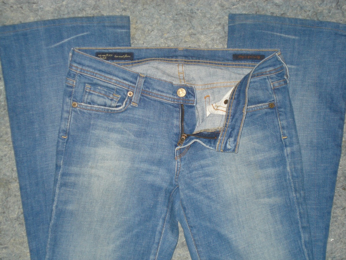 Jeans Femme Citizens Of Humanity Ric Rac - Taille 29, Coupe Flare Basse, Stretch, Occasion Très Bon état