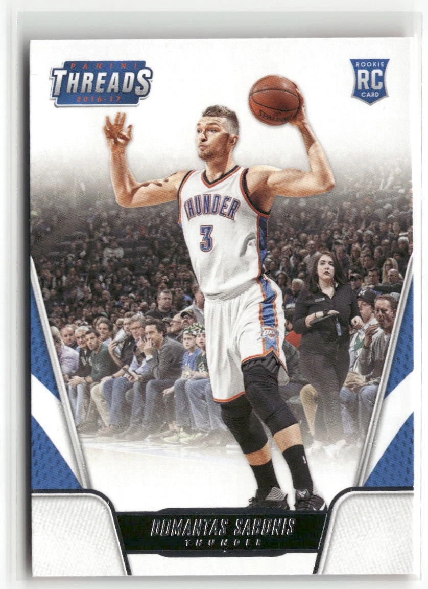 2016-17 Panini Threads #151 Domantas Sabonis RC OKC THUNDER ☘️126