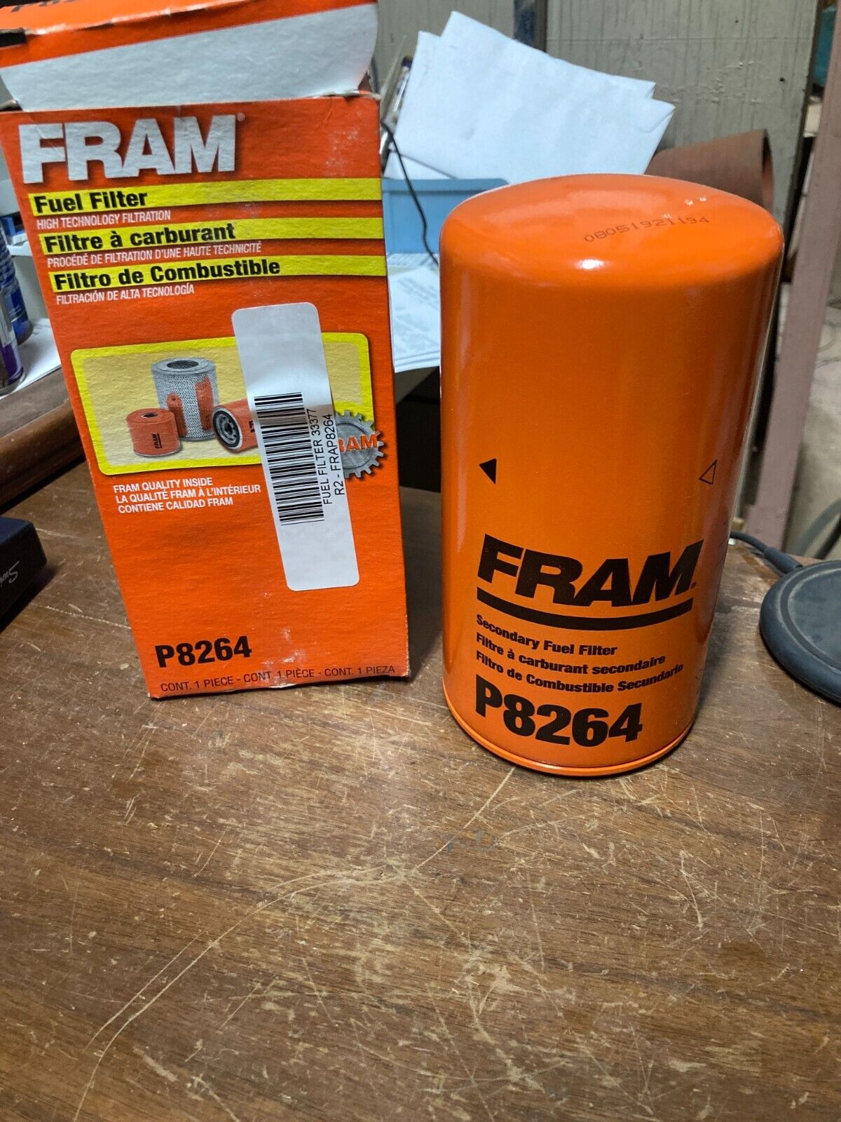 New Fram P8264 Fuel Filter