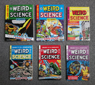Weird Science Annuals Vol. 1 1* 2 3 4 5 EC Comics full run lot bundle