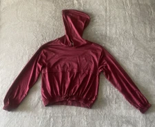 RBX Size M 10/12 Women's Juniors Medium Casual Jacket Color Maroon