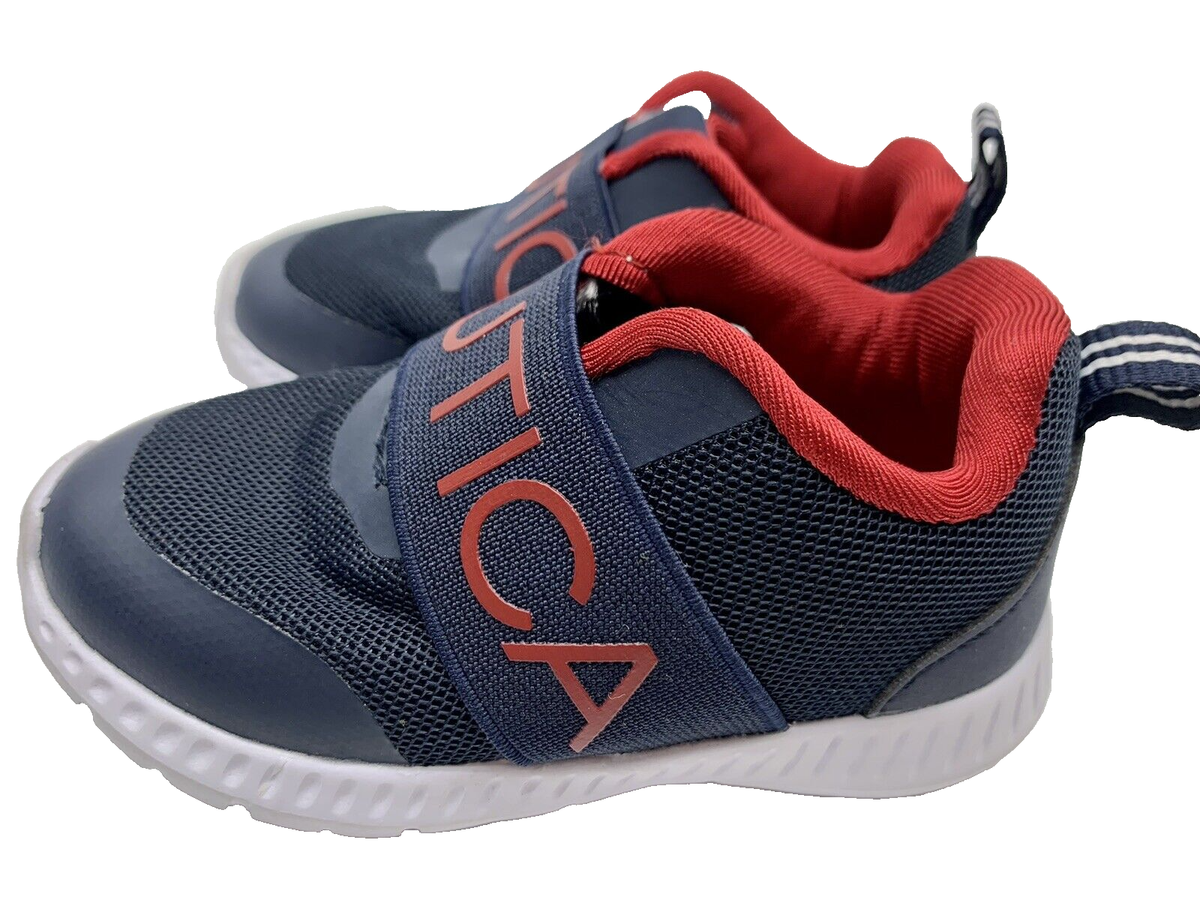 NAUTICA Black Lightweight Slip-On Sneakers Baby Boys Sneakers size