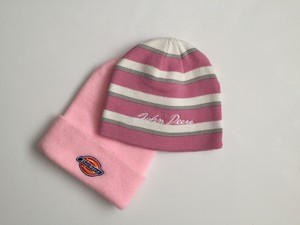 pink dickies beanie