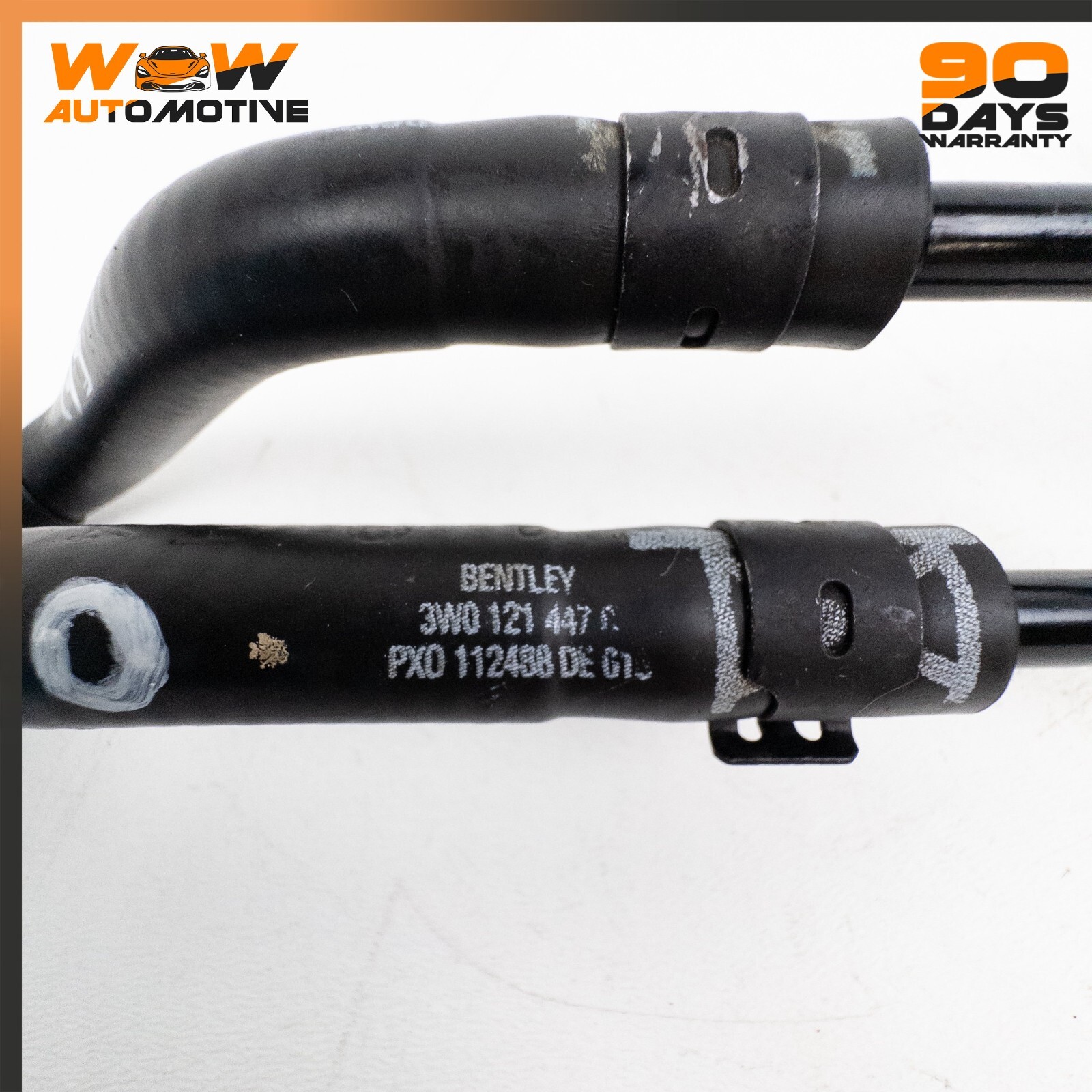 04-13 BENTLEY CONTINENTAL GT FLYING SPUR 6.0L WATER COOLANT PIPE HOSE OEM