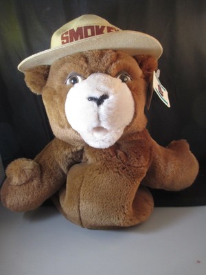 smokey bear hand puppet
