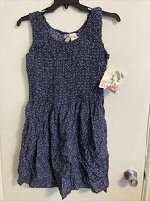 Vintage Rampage Women's Dress Blue Size 9 Y2k Popcorn Babydoll USA #350