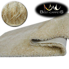 FLUFFY CHEAP SOFT CARPETS SHAGGY 'NARIN GARLIC' HIGH QUALITY nice in touch