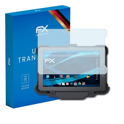 atFoliX 2x Displayschutzfolie für Scorpion 10X V2 Android Schutzfolie klar Folie