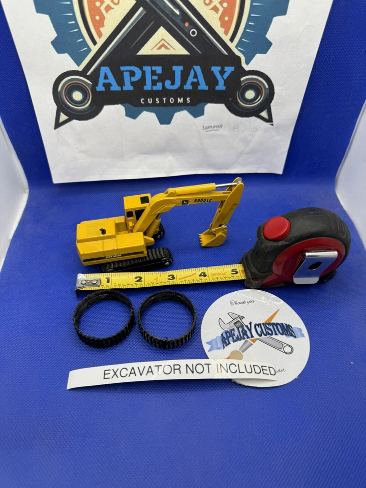 1 set of new tracks for ERTL Diecast John Deere 690DLC Excavator  Equipment - Image 2 of 3