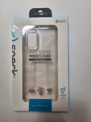 Speck Presidio Clear Grip / Pro Case for Samsung Galaxy S20+ Plus Clear