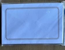 Gartner Studios Gold & Silver Border White Envelopes 5.75” x 8.75” 40 ct NEW