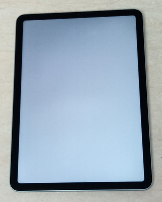 Apple iPad Air 4th Gen. 256GB Sky Blue - White Screen Issue - Read