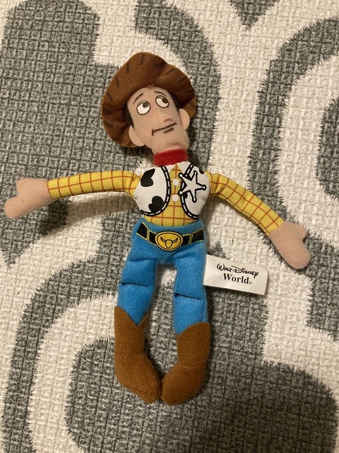 Vintage TOY STORY Woody STUFFED PLUSH TOY Mini Kelloggâs Disney 2001 | eBay