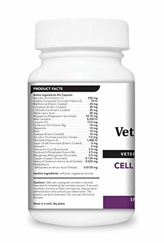 VETRISCIENCE Cell Advance 880, Suplemento de Salud Inmune para Perros Más de 30 Libras Foto 3 de 4