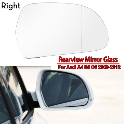 Right Passenger Side Mirror Glass +Backing Plate Clear For Audi A3 A4 A5 A6 A8 eBay