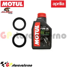 MOTUL 15W FORK OIL KIT + 17272 ALL BALLS OIL KIT APRILIA 50 SX 2010