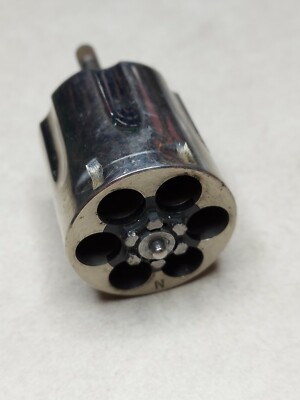 Smith & Wesson Model 15 K-Frame Cylinder .38Spcl Nickel Used Original Nice S&W