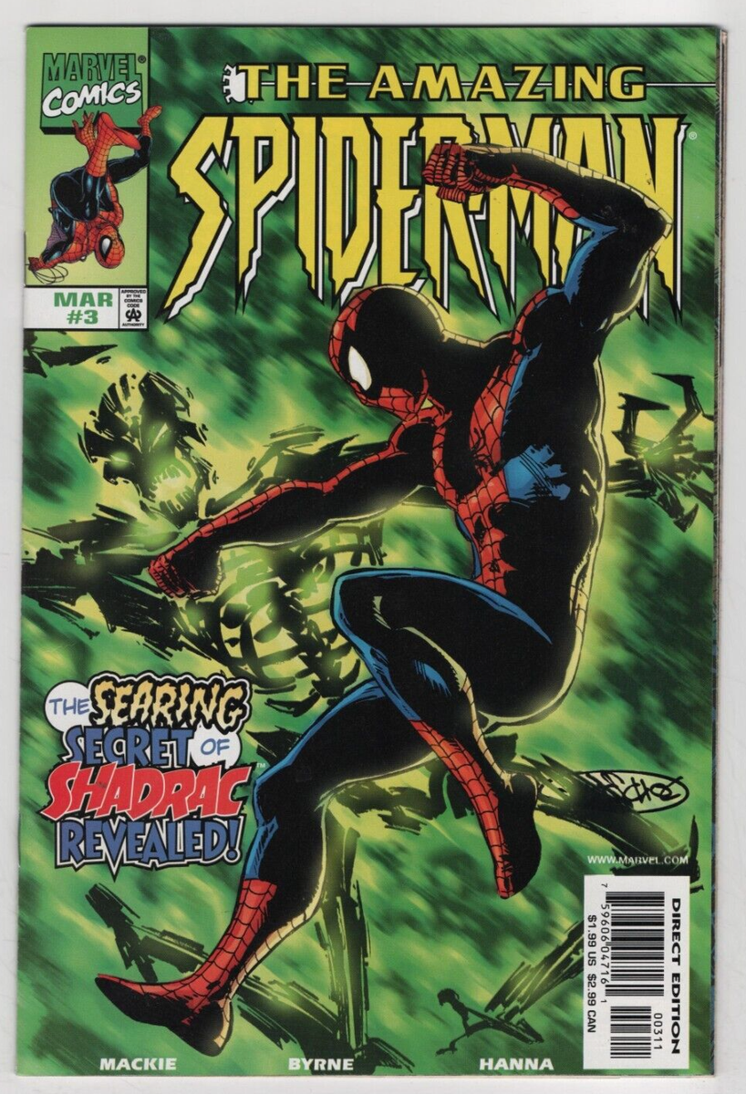 Amazing Spider-Man Issue #3 Comic Book. Vol 2. Howard Mackie. John