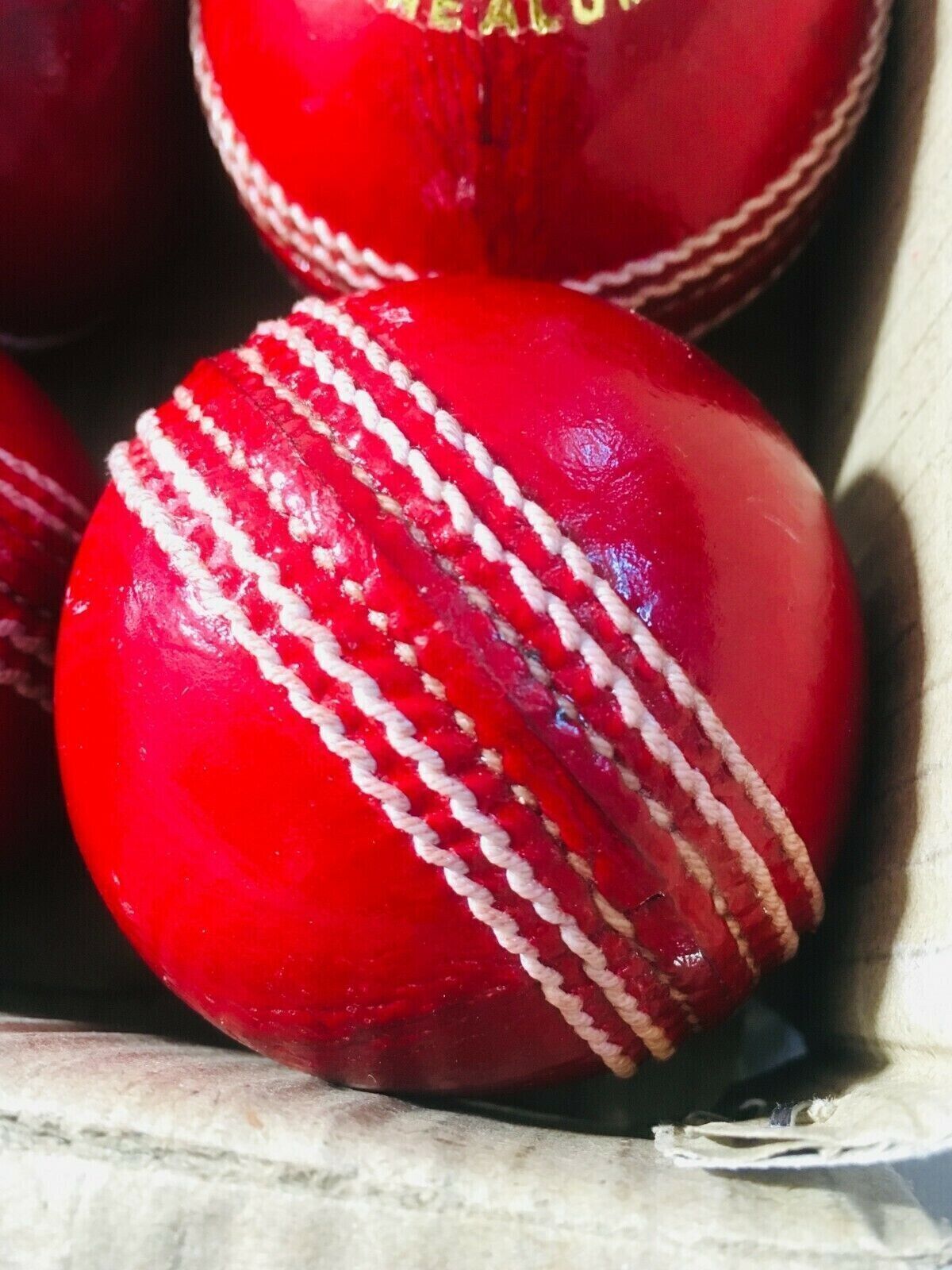 Cricket Leather Test Match Premium Quality Grade1st Cricket Ball {Set