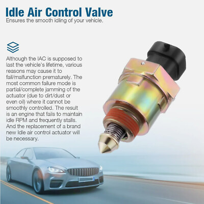 Idle Air Control Valve For Chevy Blazer, GMC, Hummer – AC1-AC102, Direct Fit