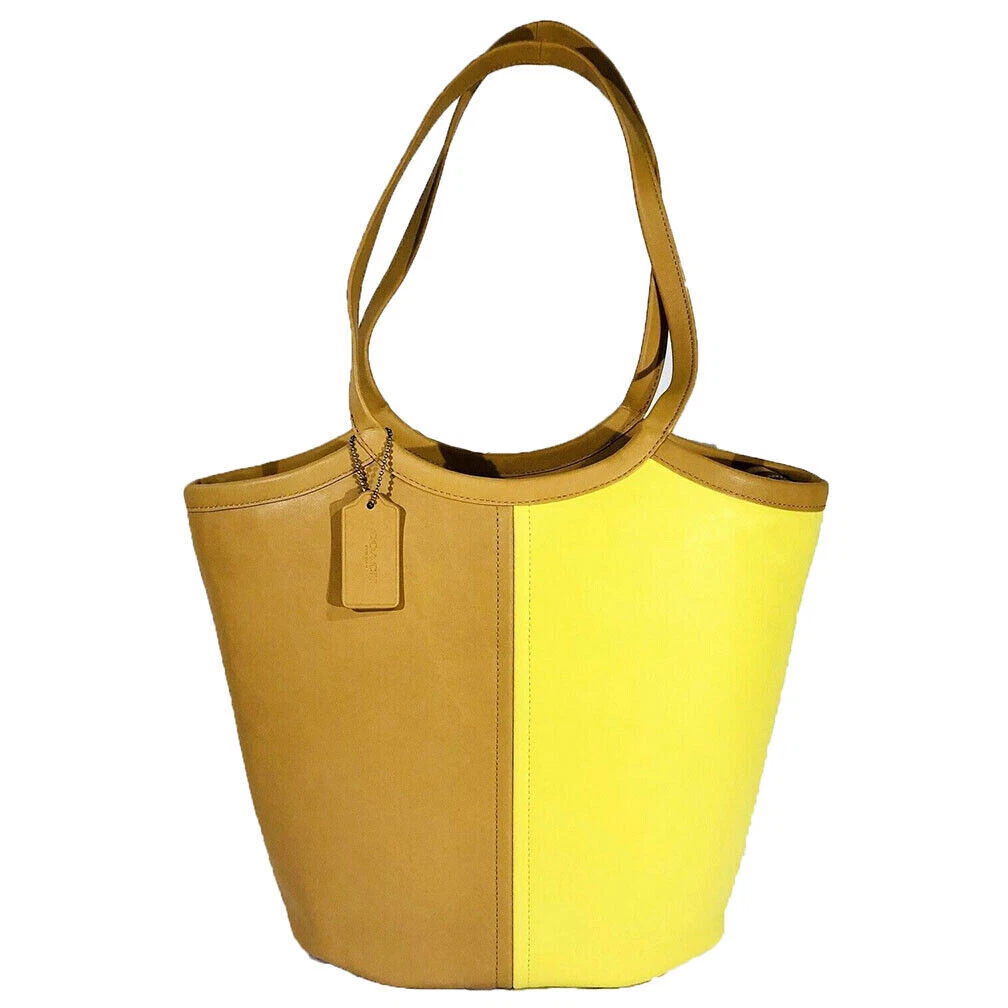Coach soft leather tote hotsell