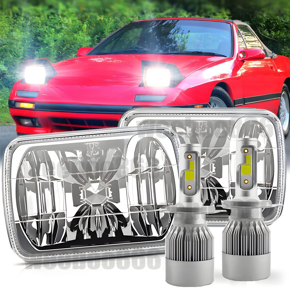 FIT Mazda RX-7 1986-1991 Black 5x7