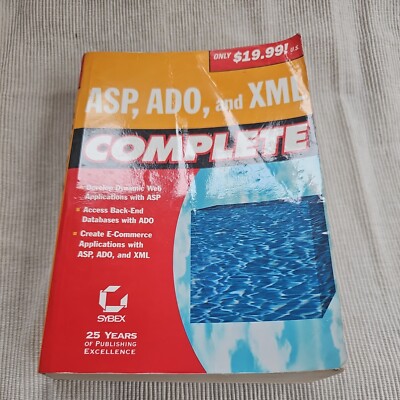 ASP, ADO and XML Complete, Evans, Dave & Jarboe, Greg & Thomases, Hollis & Smith