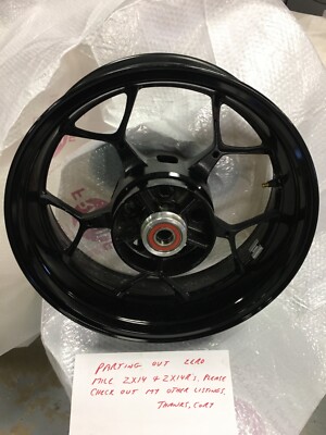 22 ZX-14R ZX14R REAR WHEEL NEW TAKE OFF 41073-0731-18F 12-23 2020