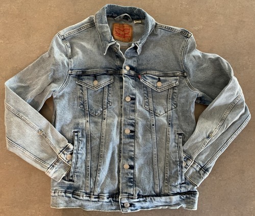 Vintage Levis Denim Button Jacket Size 