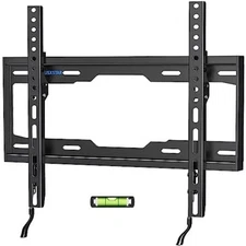 Fixed TV Wall Mount for 26-60" TVs Low Profile Max VESA 400x400mm 99lbs