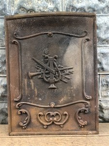 Fireplace Cover French Victorian Cast Iron Insert Mantel Surround