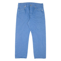 LEVI'S 501XX Jeans Mens Blue Regular Straight W36 L30