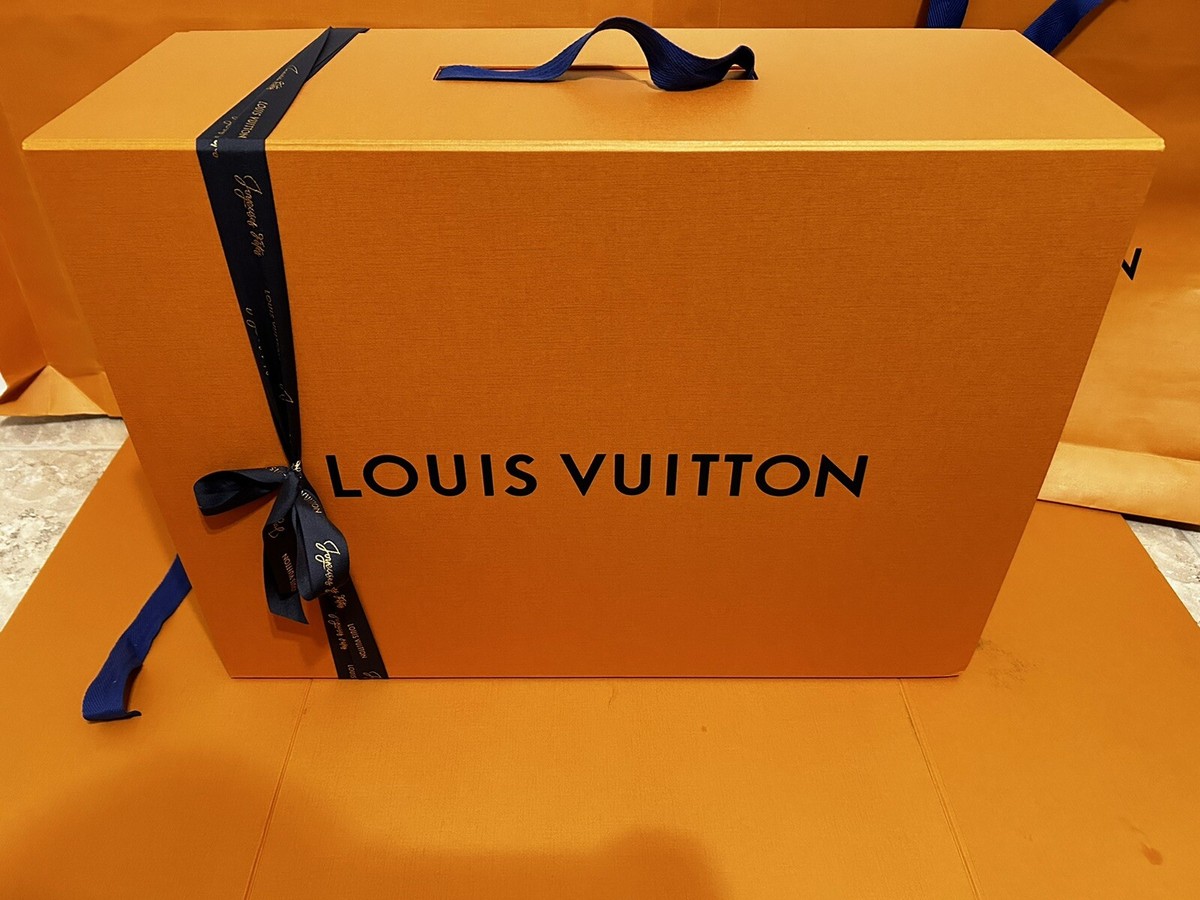 Authentic Louis Vuitton Extra Large Empty Box Magnetic 23”x17”x10