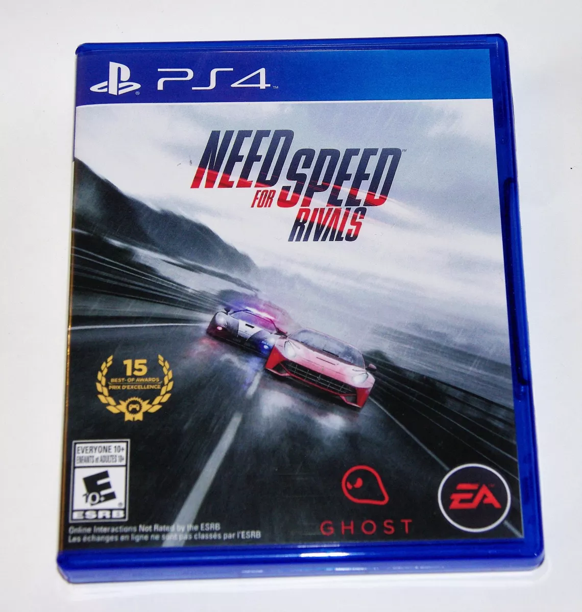 Need for Speed: Rivals - Replacement PS4 Cover and Case. NO GAME!!