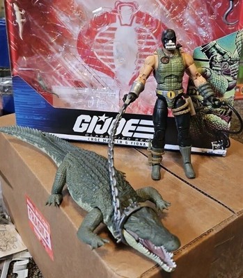 Hasbro G.I. Joe Classified Series Croc Master & Fiona 6'' Action Figure