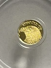 American Bald Eagle 1/500 Oz .9999 Fine Gold Round (Sealed in Capsule) - New!