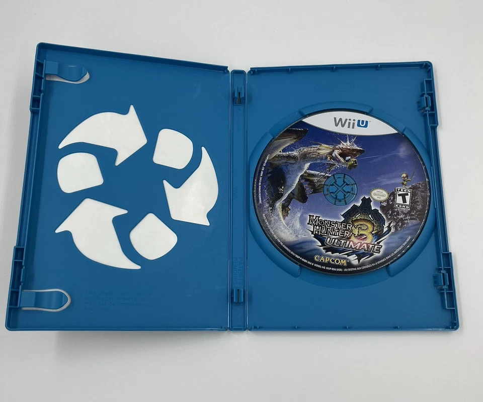 Monster Hunter 3 Ultimate (Nintendo Wii U, 2013) CB -- No manual - TESTED! MH3U - Image 4 of 4