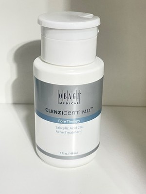 Obagi ClenziDerm MD Pore Therapy Salicylic Acid 2% Acne Treatment 5oz
