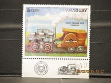 The listing is:(1)1972 Paraguay Marc Seguin-France 1829 locomotive Stamp-MNH-.20