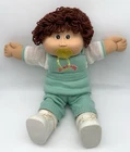 Vintage Cabbage Patch Toddler Boy Doll w/ Pacifier & Outfit 17” Doll 1982