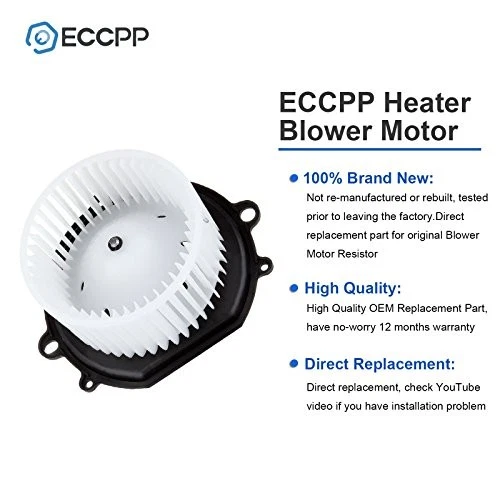 HVAC Heater Blower Motor for 1996-2007 Ford Taurus / 1996-2005 Mercury Sable Foto 2 de 4