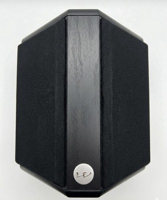1- Wharfedale WH-2 Surround Sound Speaker Black 120W Wired Monster Cable Tested