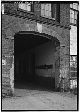 Paterson New Jersey Phoenix Mill 1880 Addition Service Entrance 1880s