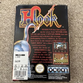 Hook Nintendo NES PAL CIB Complete in Box Manual Ocean UKV Untested