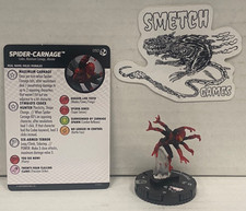 SVC 050 Spider-Carnage Figure Heroclix Spiderman  Venom Absolute Carnage 2020