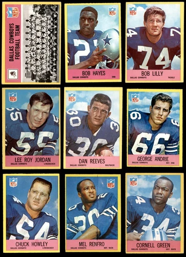 1967 Philadelphia Dallas Cowboys Team Set 4.5 - VG/EX+ 5372953