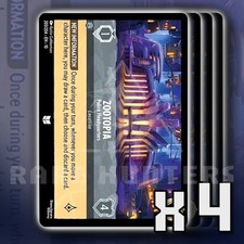Zootopia Police Headquarters 203 Uncommon x4 Whispers in the Well Disney Lorcana